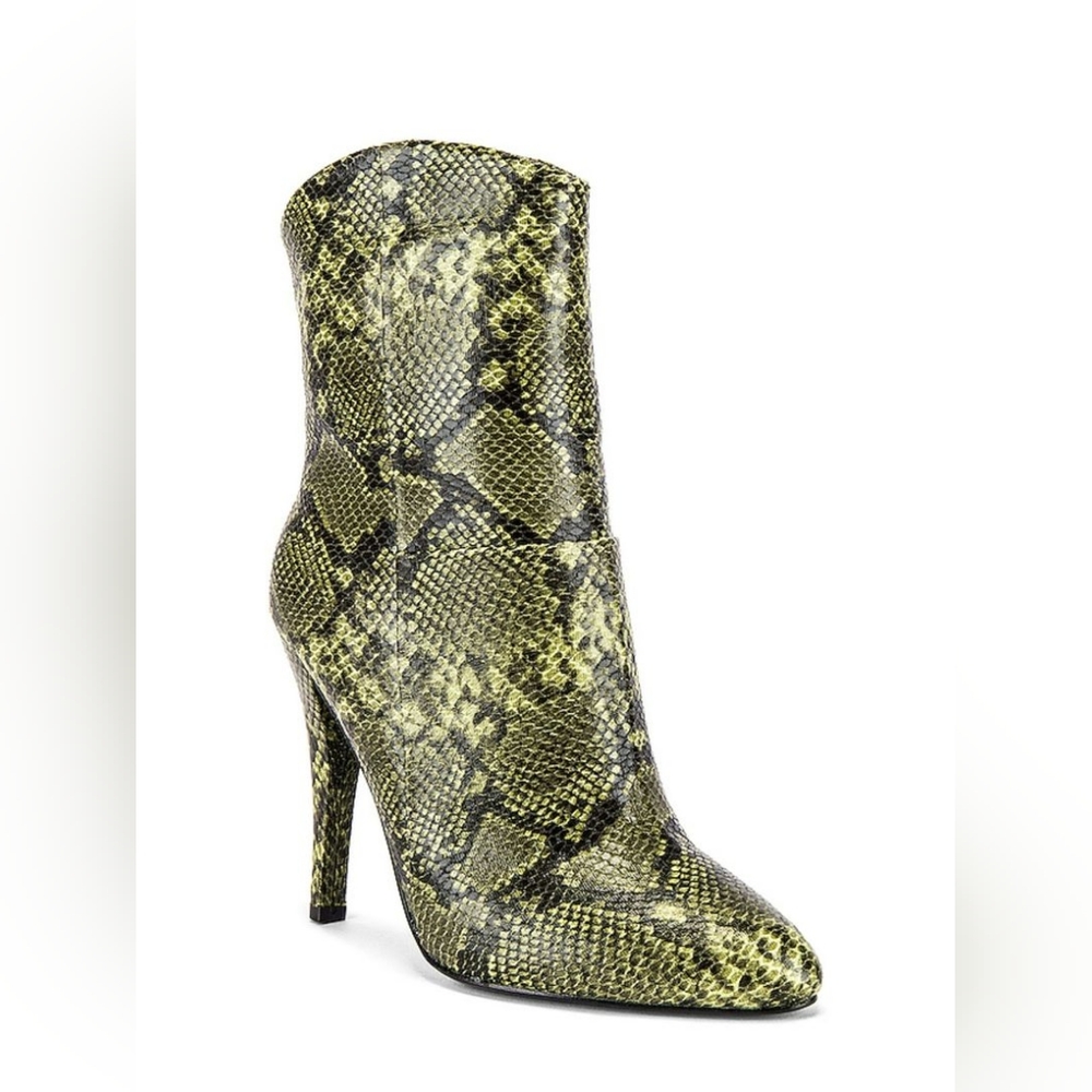 LPA Liana Bootie in Green Snake